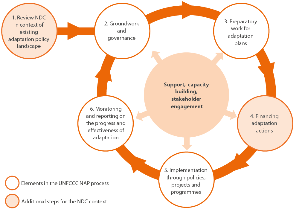 Figure 5. The adaptation planning and implementation process